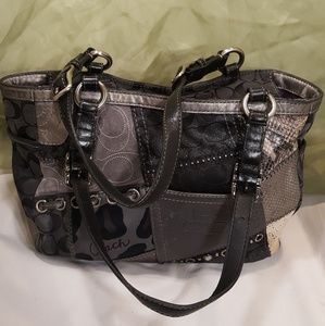 coach patchwork bag